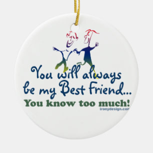 Best Friends Knows Ceramic Tree Decoration
