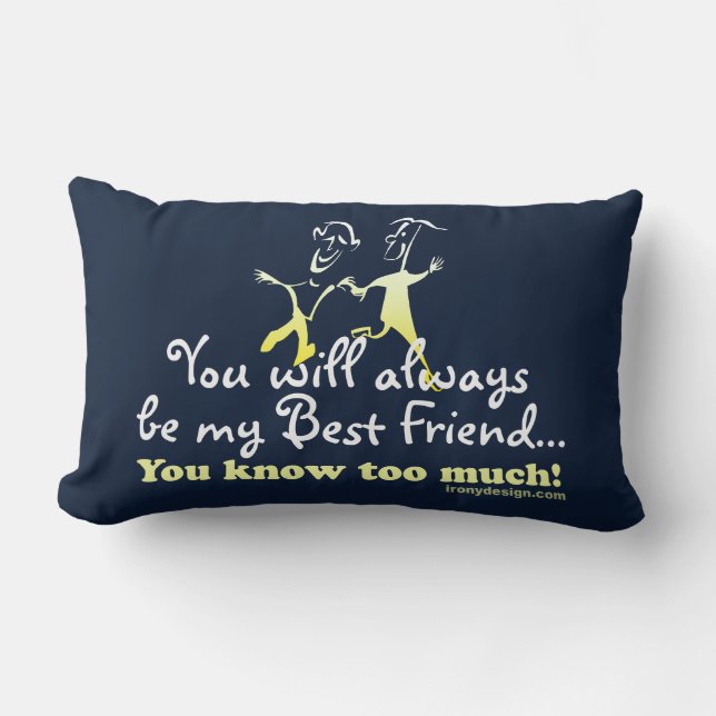 Best Friends Knows Lumbar Cushion (Front)