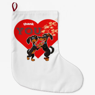 best friends large christmas stocking