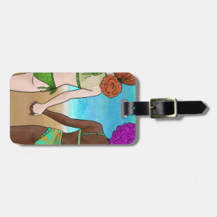 Best Friends Luggage Tag