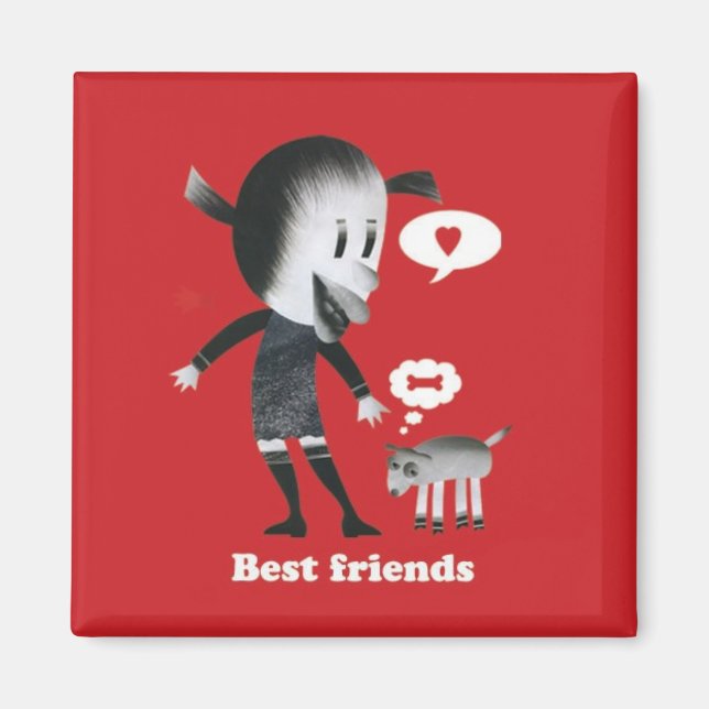 Best friends magnet (Front)