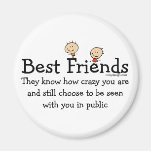 Best Friends Magnet