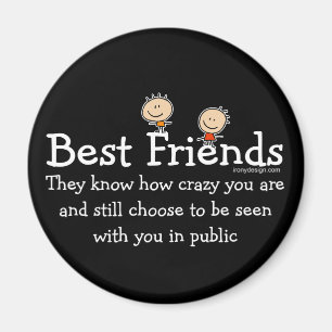 Best Friends Magnet