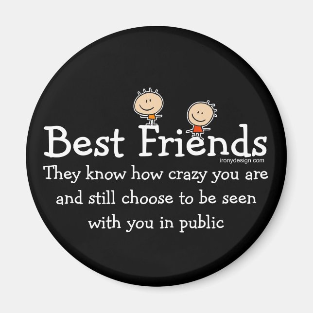 Best Friends Magnet (Front)