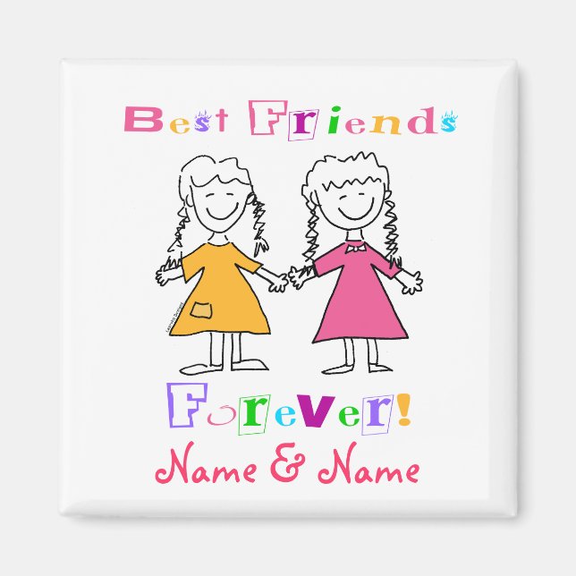 Best Friends Magnet (Front)
