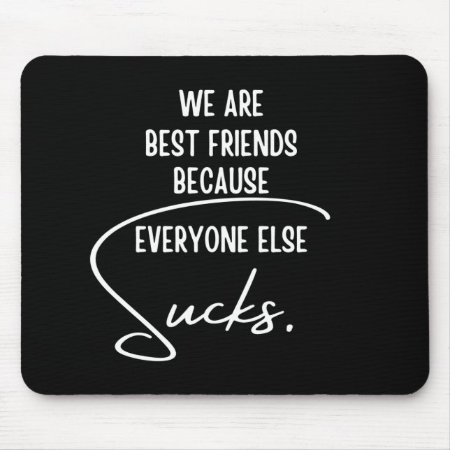 Best Friends Mouse Mat (Front)