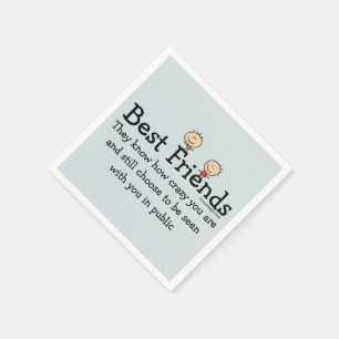 Best Friends Napkin