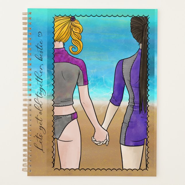 Best Friends Notebook Planner (Front)