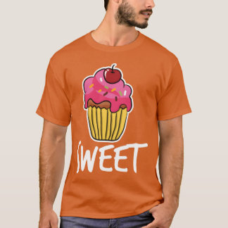 Best Friends ofhree Sweet Cupcake Gift Idea family T-Shirt