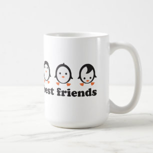 best friends - penguins coffee mug