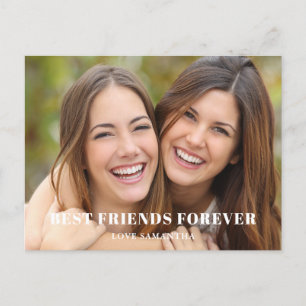 Best Friends Photo Birthday  Postcard