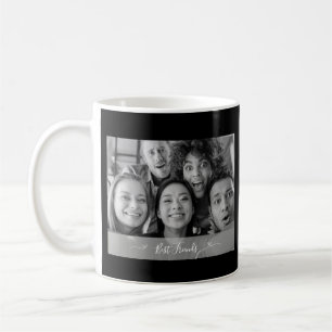 Best Friends Photo Black and White Coffee Mug