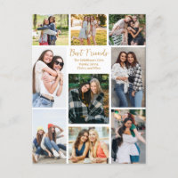 Best Friends Photo Collage Cute Personalised