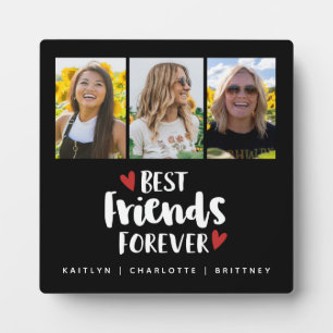 Best Friends Photo Collage Plaque