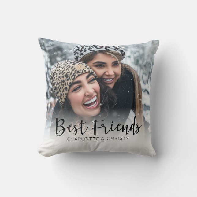 Best Friends Photo Cushion (Front)