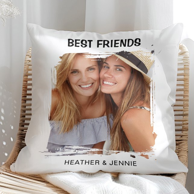 Best Friends Photo  Cushion (Creator Uploaded)