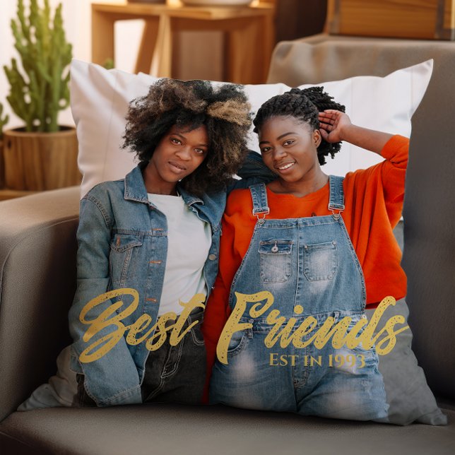Best friends photo  cushion (Creator Uploaded)