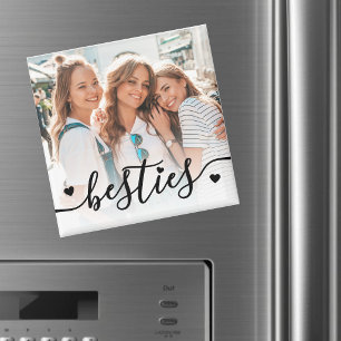 Best Friends Photo Keepsake Magnet