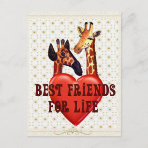 Best Friends Postcard
