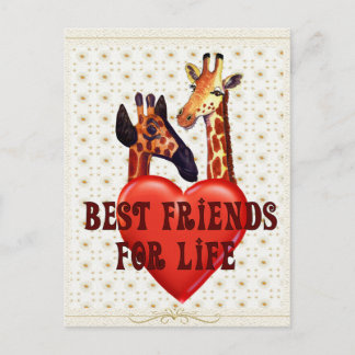 Best Friends Postcard