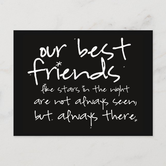 best friends Postcard (Front)