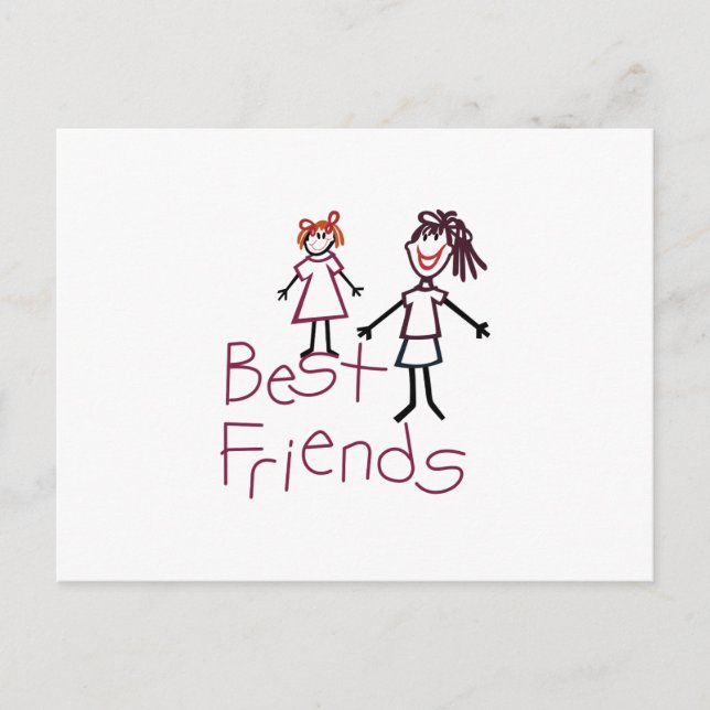 Best Friends Postcard (Front)