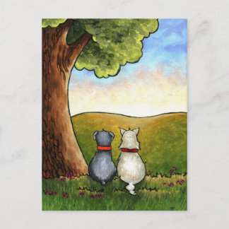 Best-friends postcard