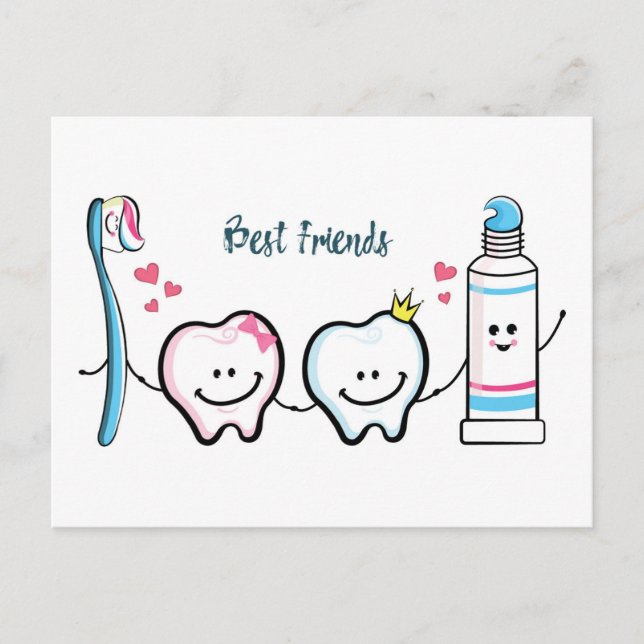 Best Friends Postcard (Front)