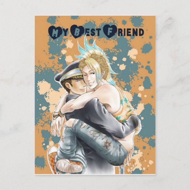 Best Friends Postcard (Front)