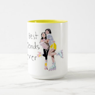 Best Friends Roller Skate Forever Mug