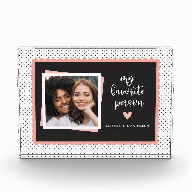 Best Friends Script Photo Block (Front)
