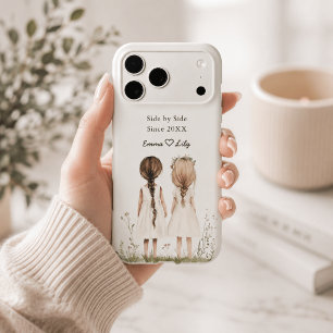 Best Friends Side by Side Personalised Phone Case