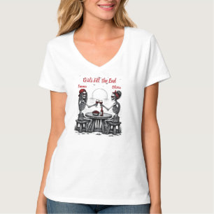 Best Friends Skeleton Couple T-Shirt