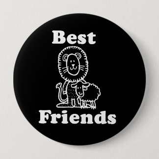BEST FRIENDS T-shirt 10 Cm Round Badge