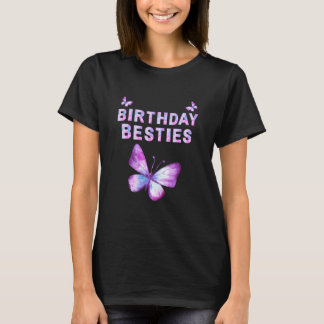 Best friends t-shirt with butterfly designs