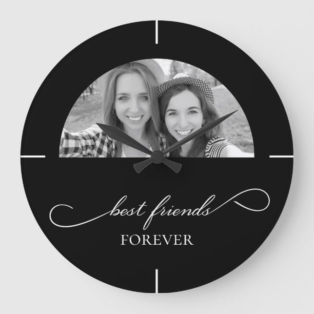 Best Friends Wall Clock (Front)