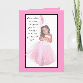 Best friends wedding card