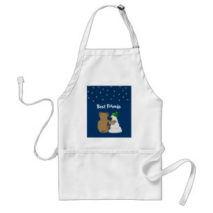 Best Friends Winter Pals Standard Apron