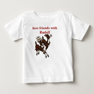 Best friends with Rudolf Baby T-Shirt