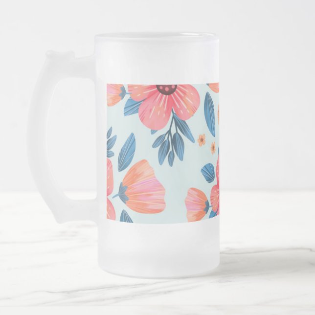 Best Frosted Glass Mug (Left)