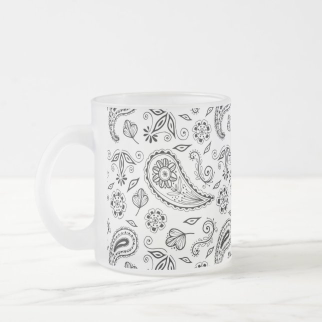 Best  Frosted Glass Mug (Left)