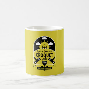 Best Funny Croquet Game Gifts Coffee Mug