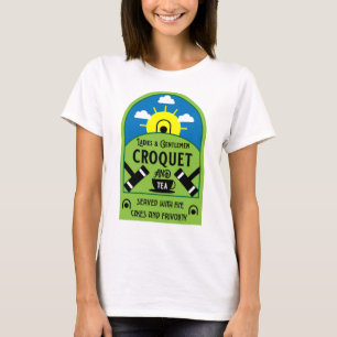 Best Funny Croquet Game T-Shirt