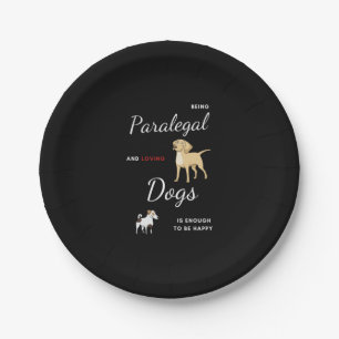 Best Funny Gift Idea for Paralegal Paper Plate