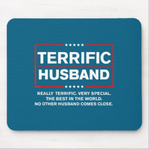 Best Funny Husband Trump Terrific Husband Trump Mouse Mat