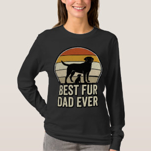 Best Fur Dad Ever Vintage Dog Dad Shirt Design_1