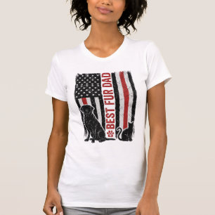 Best Fur Dad Vintage Flag Dog Cat Shirt Design_1
