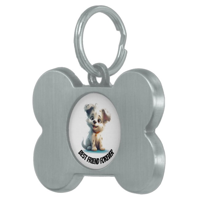 Best Furry Friend Forever Pet ID Tag (Front Right)