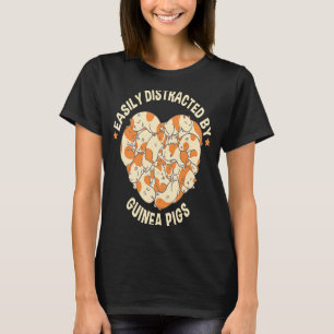 Best Furry Potato guinea pigs animal Heart Pigs T-Shirt