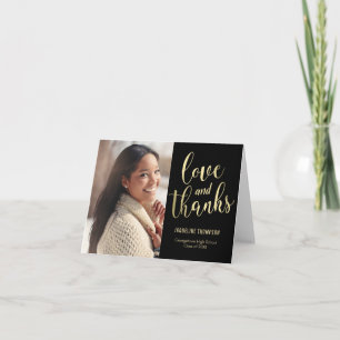 Best Future EDITABLE COLOR Thank You Card